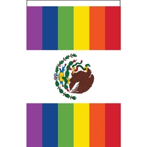 Mexico Pride Deluxe Garden Flag