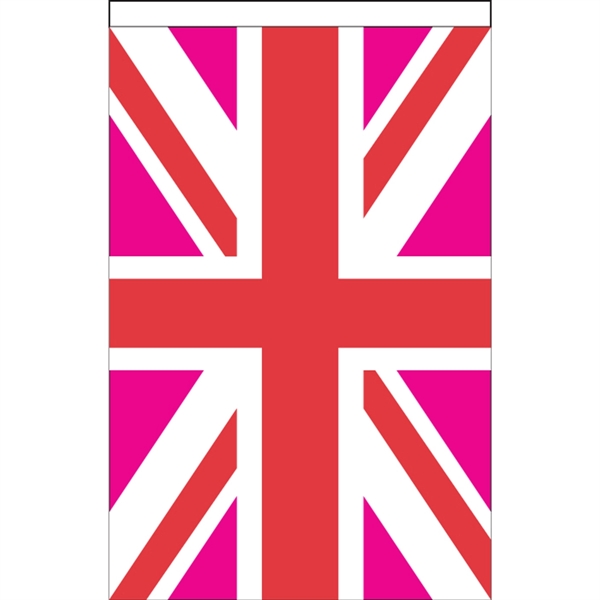 England Pink Deluxe Garden Flag