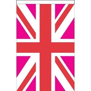 England Pink Deluxe Garden Flag