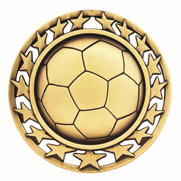 2 1/2" SoccerStar Medallion