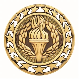 2 1/2" Victory Star Medallion
