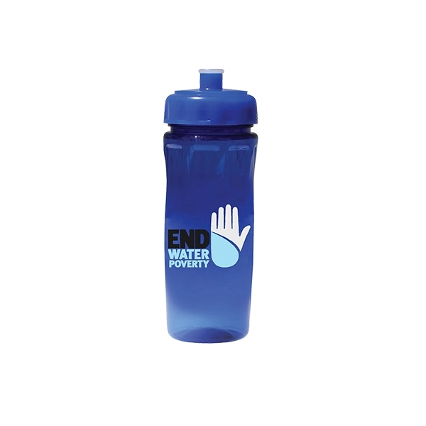 18 oz. Poly-Saver PET Bottle with Push 'n Pull Cap, Full Col - Image 7