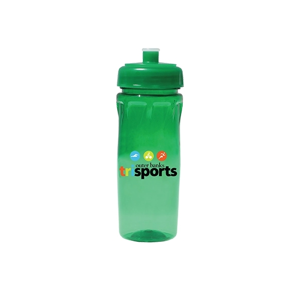 18 oz. Poly-Saver PET Bottle with Push 'n Pull Cap, Full Col - Image 8