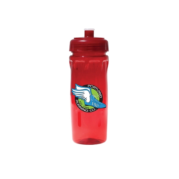 18 oz. Poly-Saver PET Bottle with Push 'n Pull Cap, Full Col - Image 10