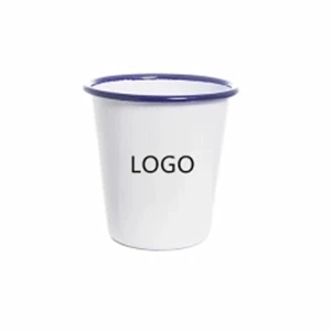 Creative Conical Enamel Mug