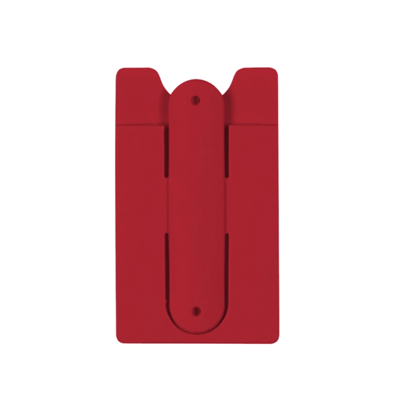 Silicone Phone Wallet with Stand - Image 5