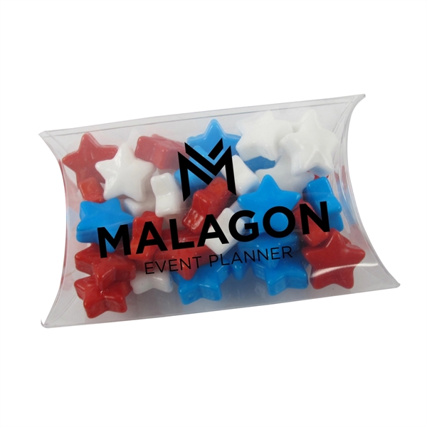 Small Pillow Acetate Box with Starzmania Candies