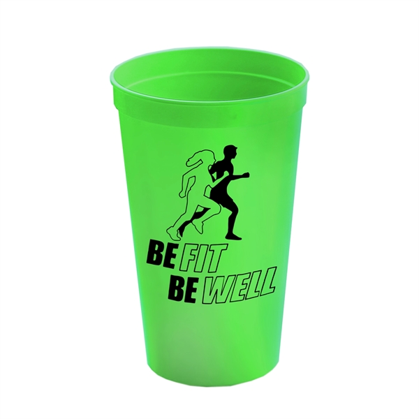 Cups-On-The-Go 22 oz Stadium Cups Solid Colors - Image 5