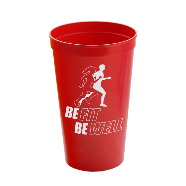 Cups-On-The-Go 22 oz Stadium Cups Solid Colors - Image 6