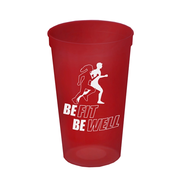 Cups-On-The-Go 22 oz Stadium Cups Solid Colors - Image 8
