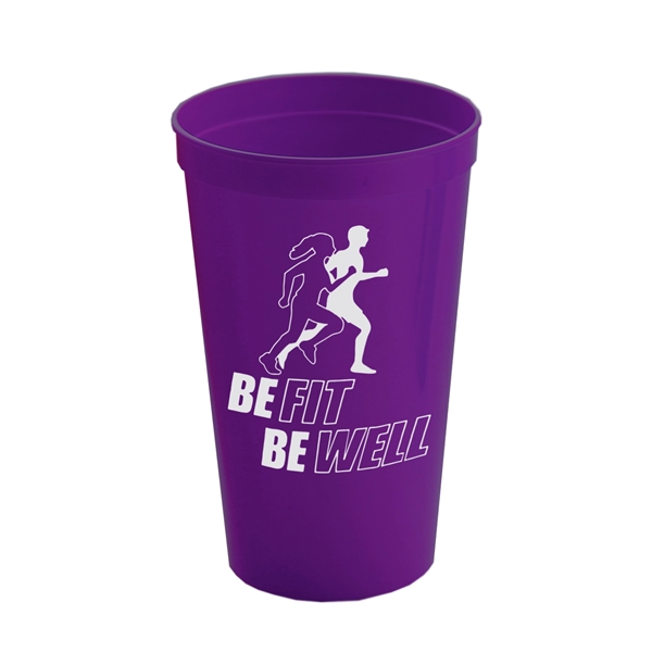 Cups-On-The-Go 22 oz Stadium Cups Solid Colors - Image 9