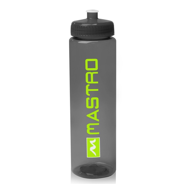 32 oz Poly-Clear Plastic Water Bottle