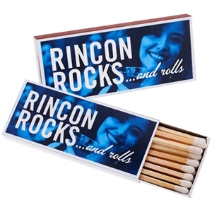 Full Color, Short Run Matchboxes with 3-inch Matchsticks