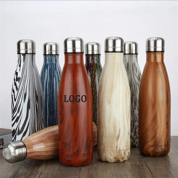 17oz Sports Travel Stainless Steel Insulated Water Bottle