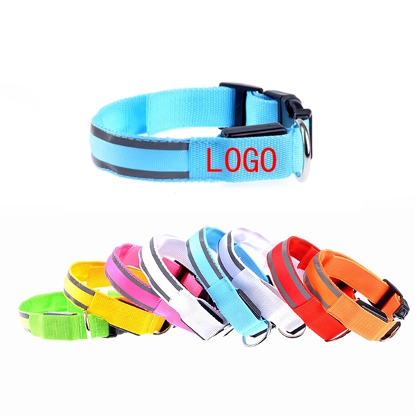 The Adjustable Reflective Pet Collar - Image 1