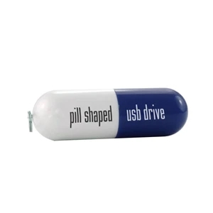 Pill Shaped USB Flash Drive 2.0