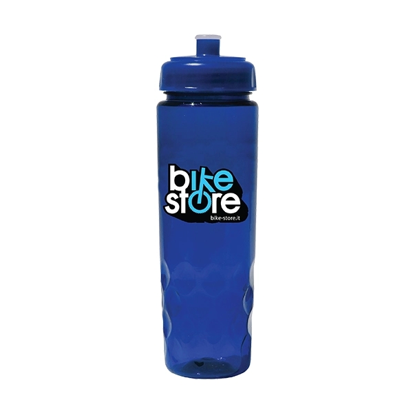 24 oz. Poly-Saver PET Bottle with Push 'n Pull Cap, Full Col - Image 2