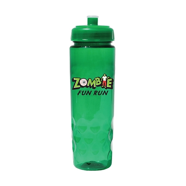 24 oz. Poly-Saver PET Bottle with Push 'n Pull Cap, Full Col - Image 3