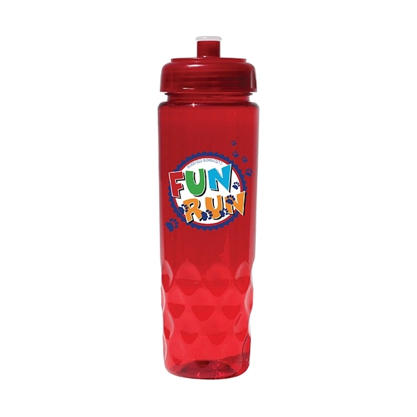 24 oz. Poly-Saver PET Bottle with Push 'n Pull Cap, Full Col - Image 5