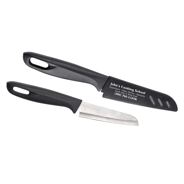 Kitchen Utility Knife with Sheath - Image 1
