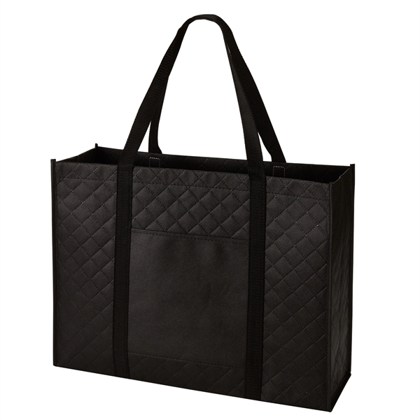 Quilted Non-Woven Tote - Image 2