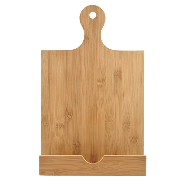 Bamboo Cookbook & Tablet Stand - Image 3