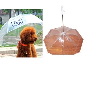 Transparent Protective Pet or Dog Umbrella