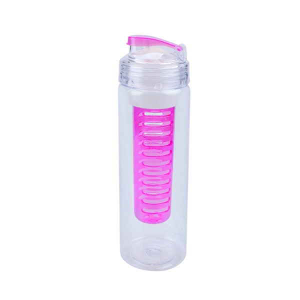 24oz Fruit Infuser Sports Water Bottle - Image 2