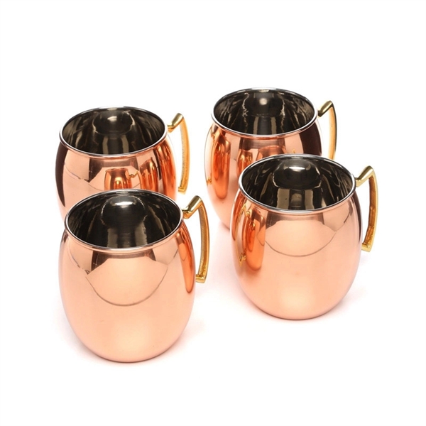 16oz Copper Plating Moscow Mule Drinking Mugs