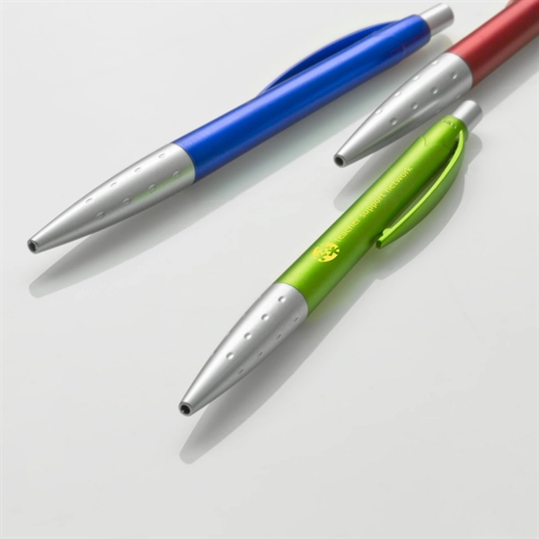 Plastic Click Action Ballpoint Pen - Image 6