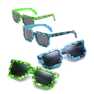 8 Bit Pixelated Sunglasses