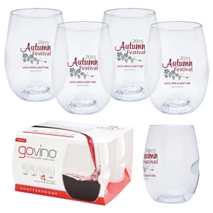 Dishwasher Safe Govino®16oz Wine Glass 4 Pack