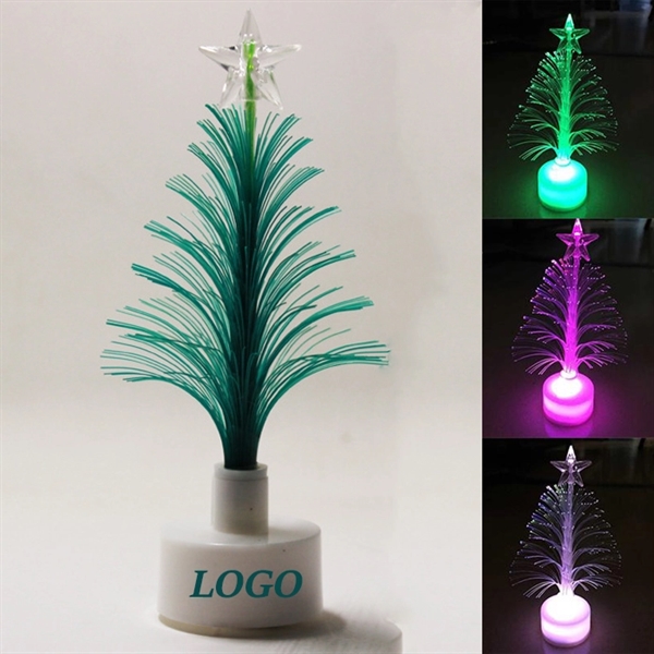 LED Fiber Optic Christmas Tree - Image 1