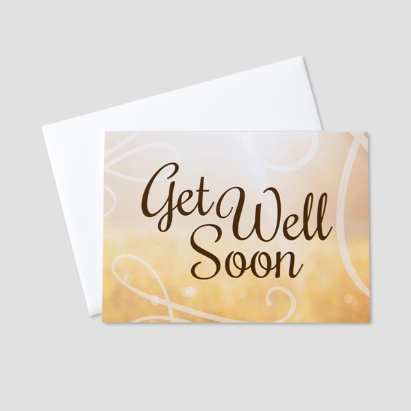 Bright Well Wishes Get Well Greeting Card