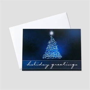 Dancing Lights Holiday Greeting Card