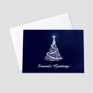 Twinkling Tree Holiday Greeting Card