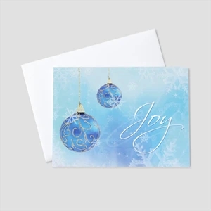 Ornamental Joy Holiday Greeting Card