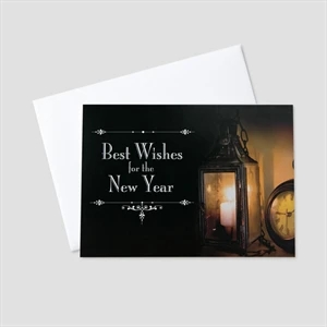 New Year Lantern New Year Greeting Card
