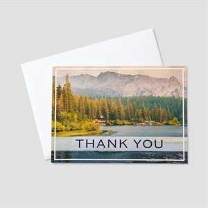 A Mountain of Thanks Thank You Greeting Card