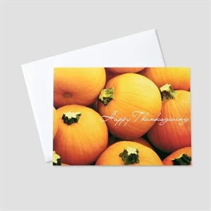 Pumpkin Patch Thanksgiving Greeting Card
