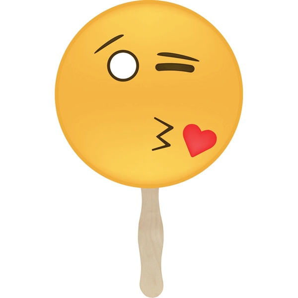 Emoji Hand Fan - Image 1