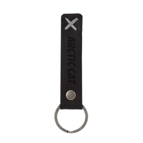 BAILEY Leather Riveted Keychain - Image 11
