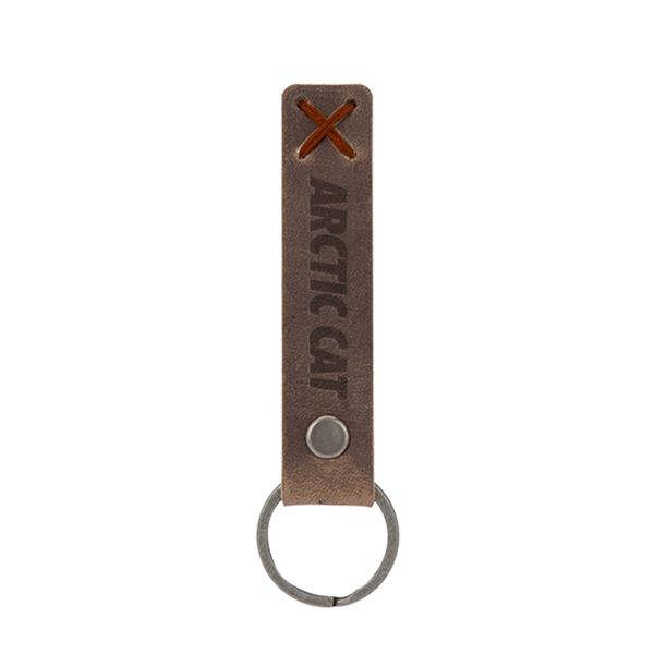BAILEY Leather Riveted Keychain - Image 16