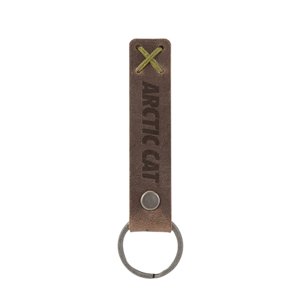 BAILEY Leather Riveted Keychain - Image 17