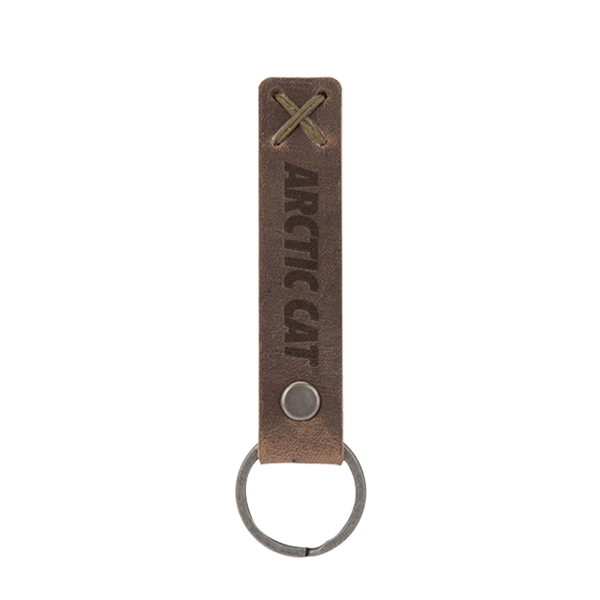 BAILEY Leather Riveted Keychain - Image 18