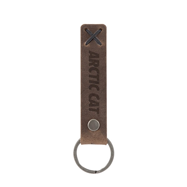 BAILEY Leather Riveted Keychain - Image 20