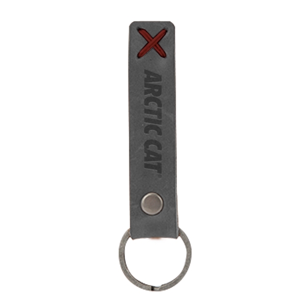 BAILEY Leather Riveted Keychain - Image 24