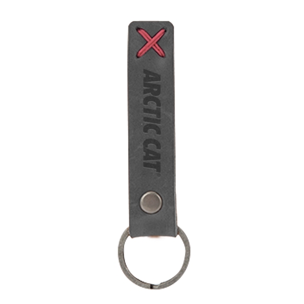 BAILEY Leather Riveted Keychain - Image 25