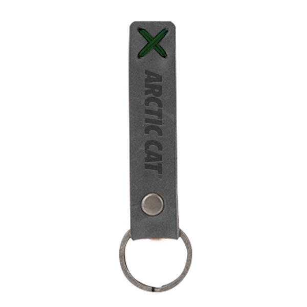 BAILEY Leather Riveted Keychain - Image 26