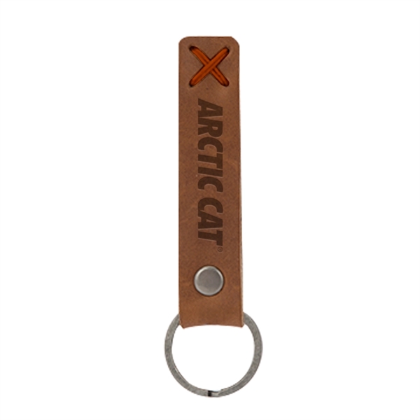 BAILEY Leather Riveted Keychain - Image 38